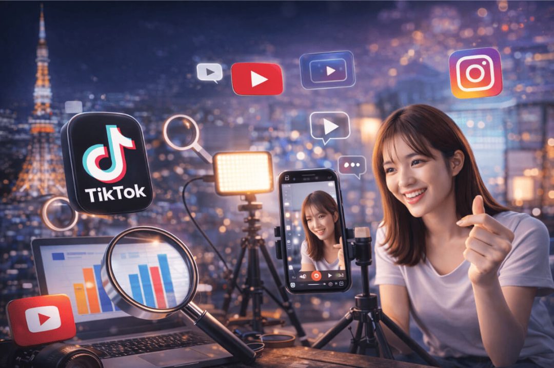 大阪のTiktok動画制作の始め方｜縦型動画制作の作り方や編集方法・外注費用の相場を解説